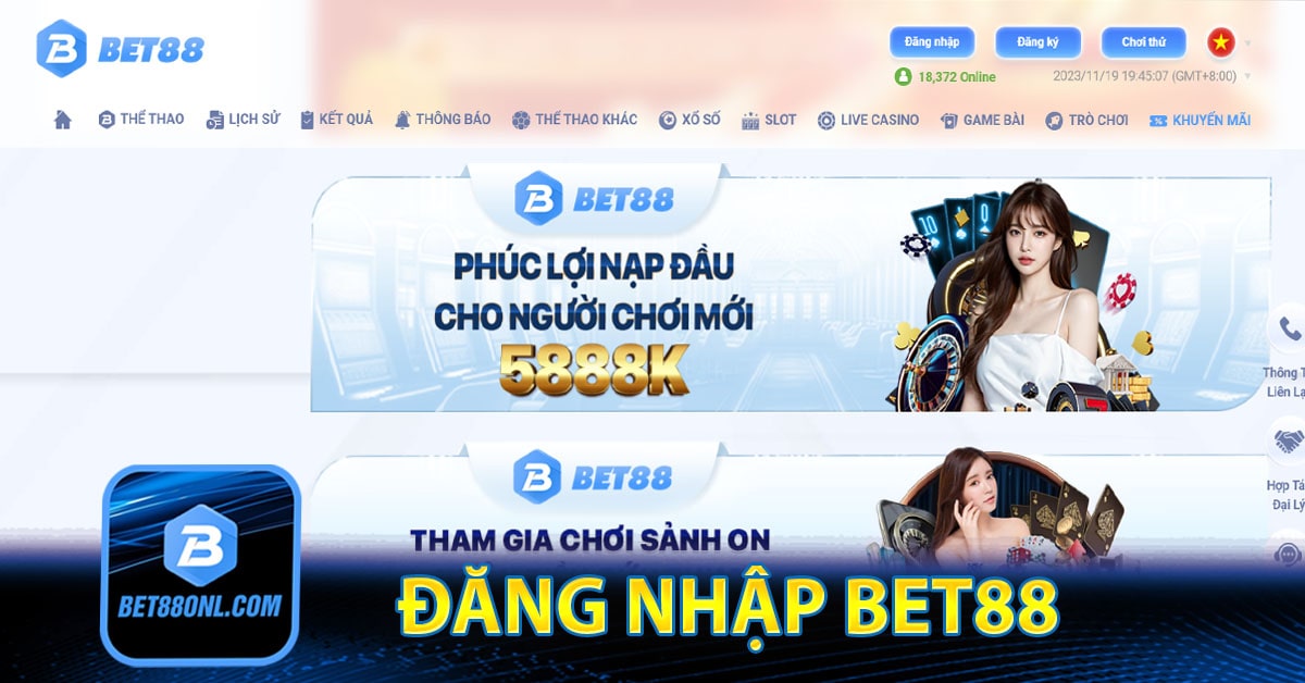 Tìm hiểu đăng nhập Bet88